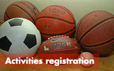 Activities registration 